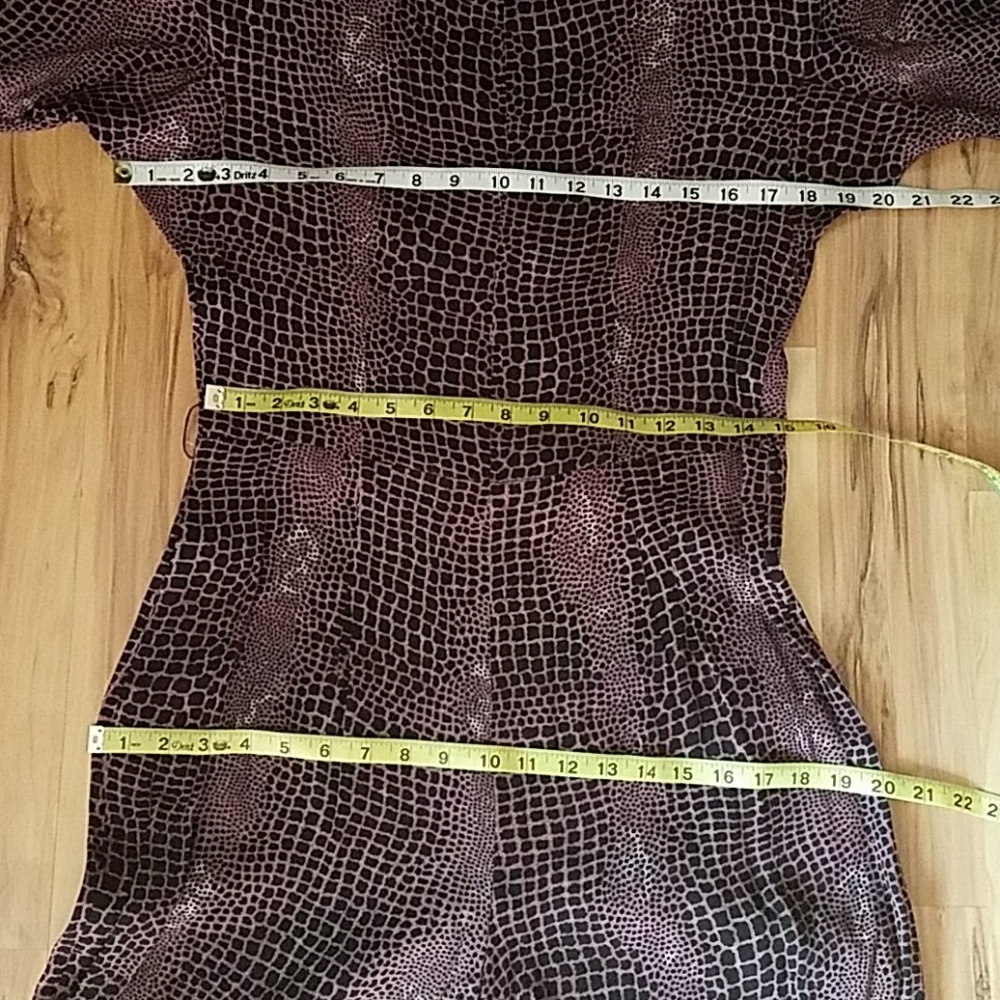 Vintage 80s 90s Animal Print Jumpsuit - Picture 9 of 11